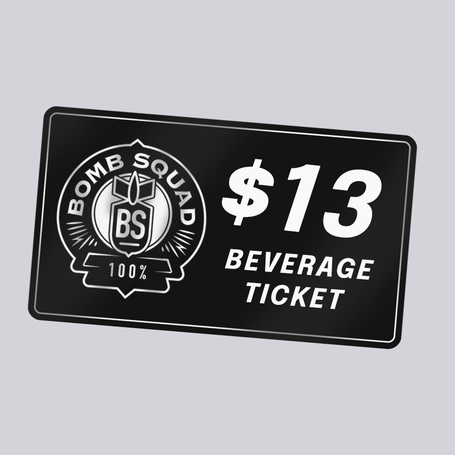 $13 Beverage Ticket/Voucher