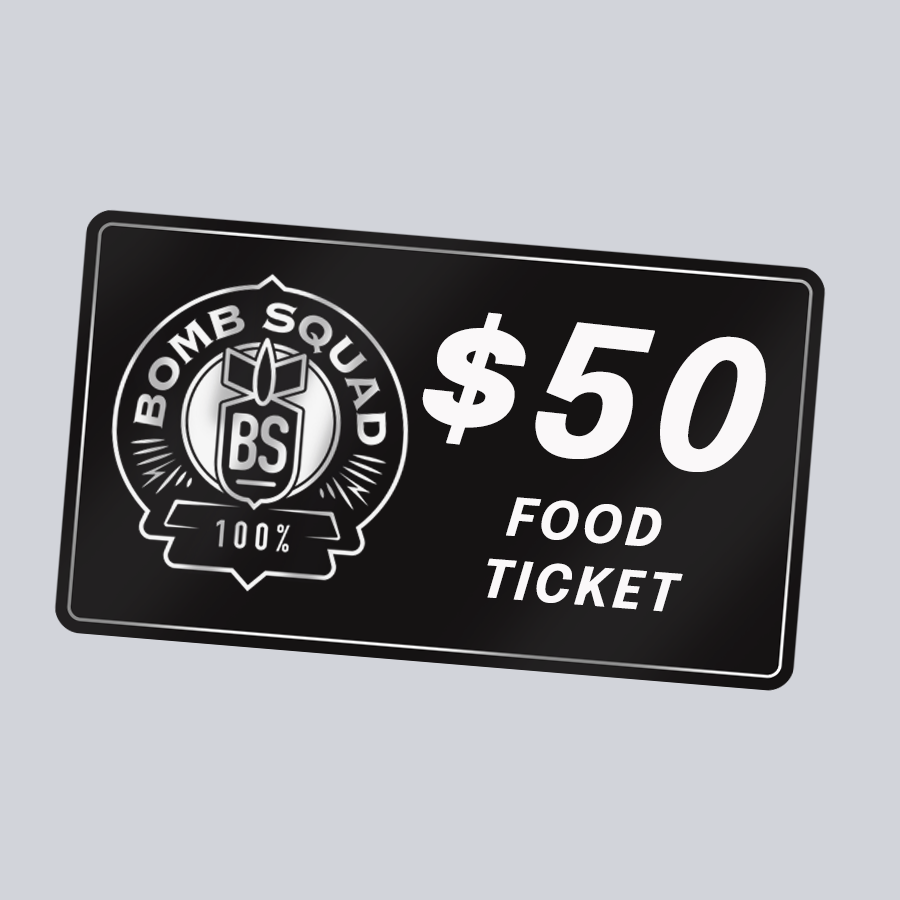 $50 Food Ticket/Voucher