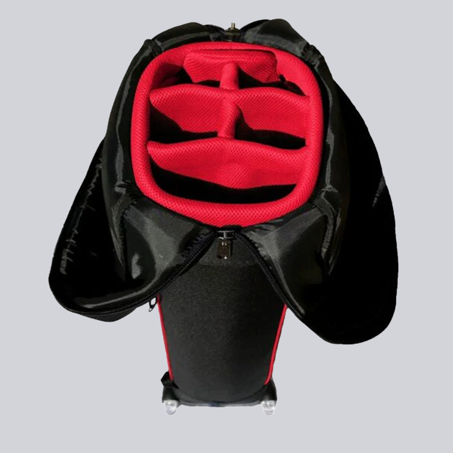 Travel Golf Bag (Black/Red)