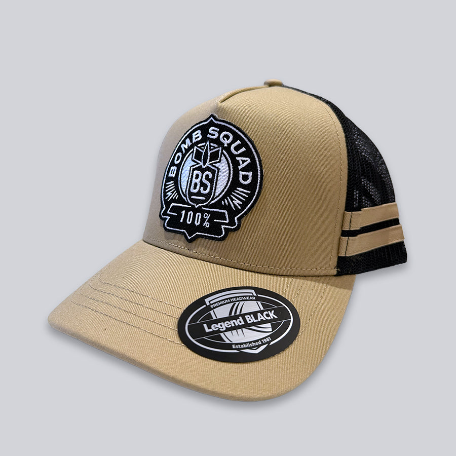 Trucker Hat - Badge Natural Edition