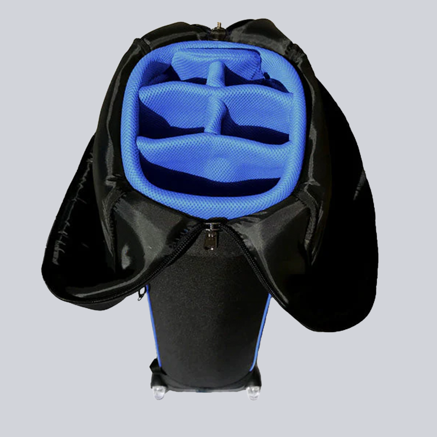 Travel Golf Bag (Black/Blue)