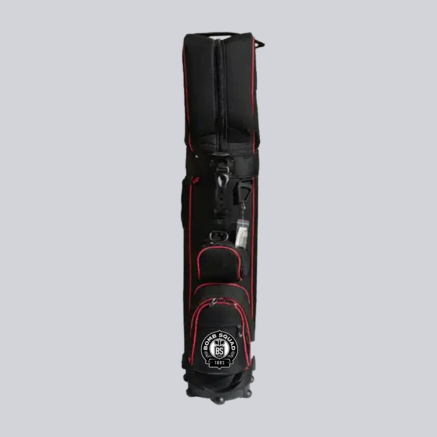 Travel Golf Bag (Black/Red)