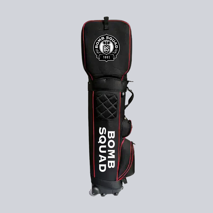 Travel Golf Bag (Black/Red)
