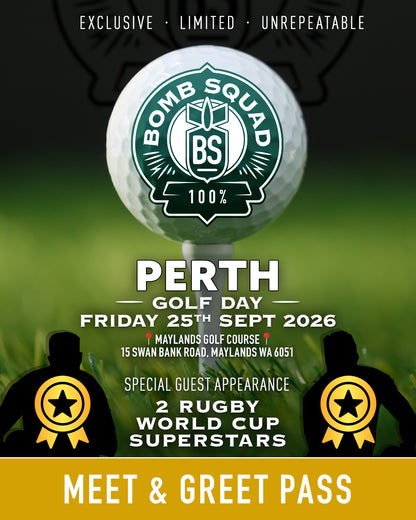 MEET & GREET PASS -Maylands Golf Course,PERTH,Australia. Friday 25th September 2026