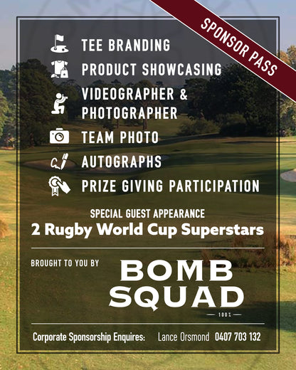 TEE SPONSOR -Maylands Golf Course,PERTH,Australia. Friday 25th September 2026