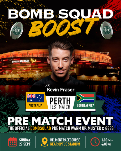 BombSquad Boost Pre-Match Event - Perth, Australia