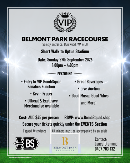 BombSquad Boost Pre-Match Event - Perth, Australia