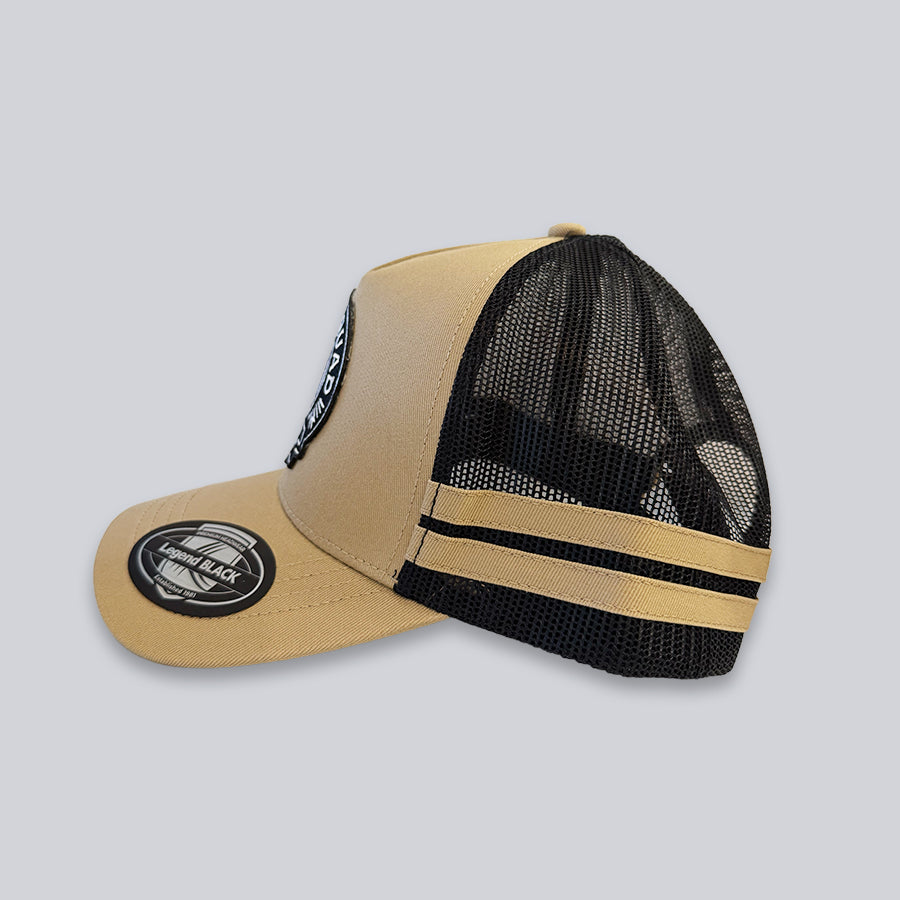 Trucker Hat - Badge Natural Edition